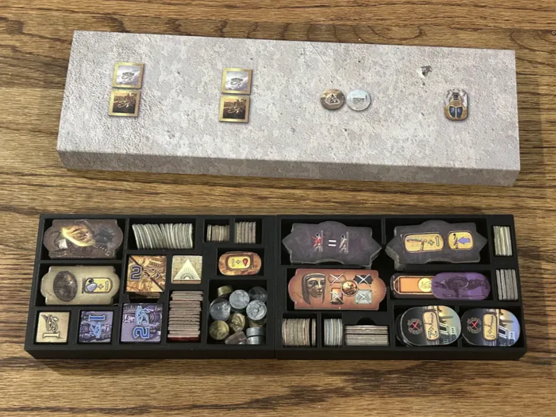Kemet Blood and Sand Board Game Try Insert