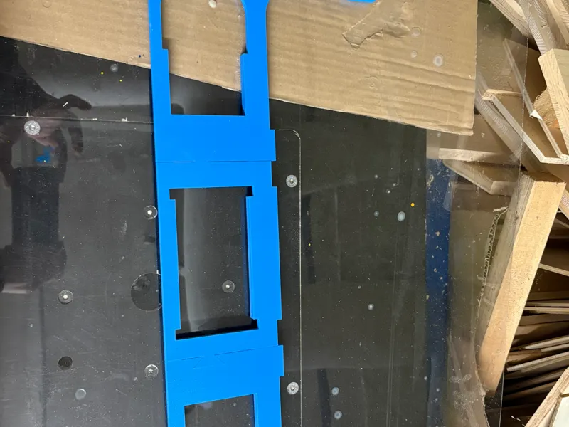 Frässchablone für Radius 30mm
