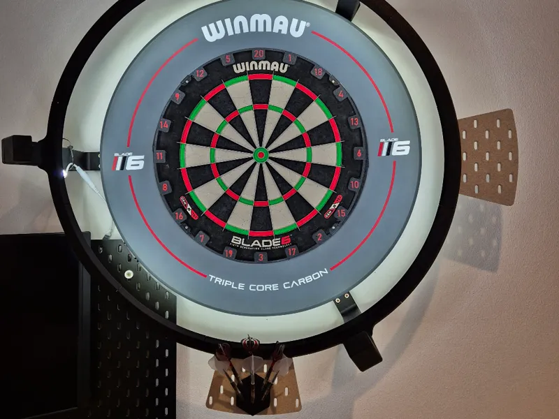 Skadis Halter für Dartring ROBBEL90 Autodarts