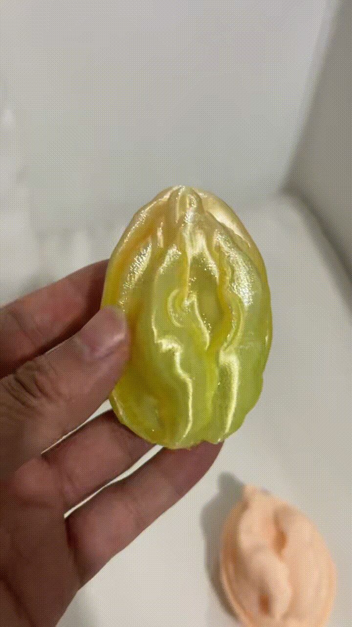 仿玉雕鲍鱼手把件 细节拉满 手感一流 喜欢的朋友不要错过