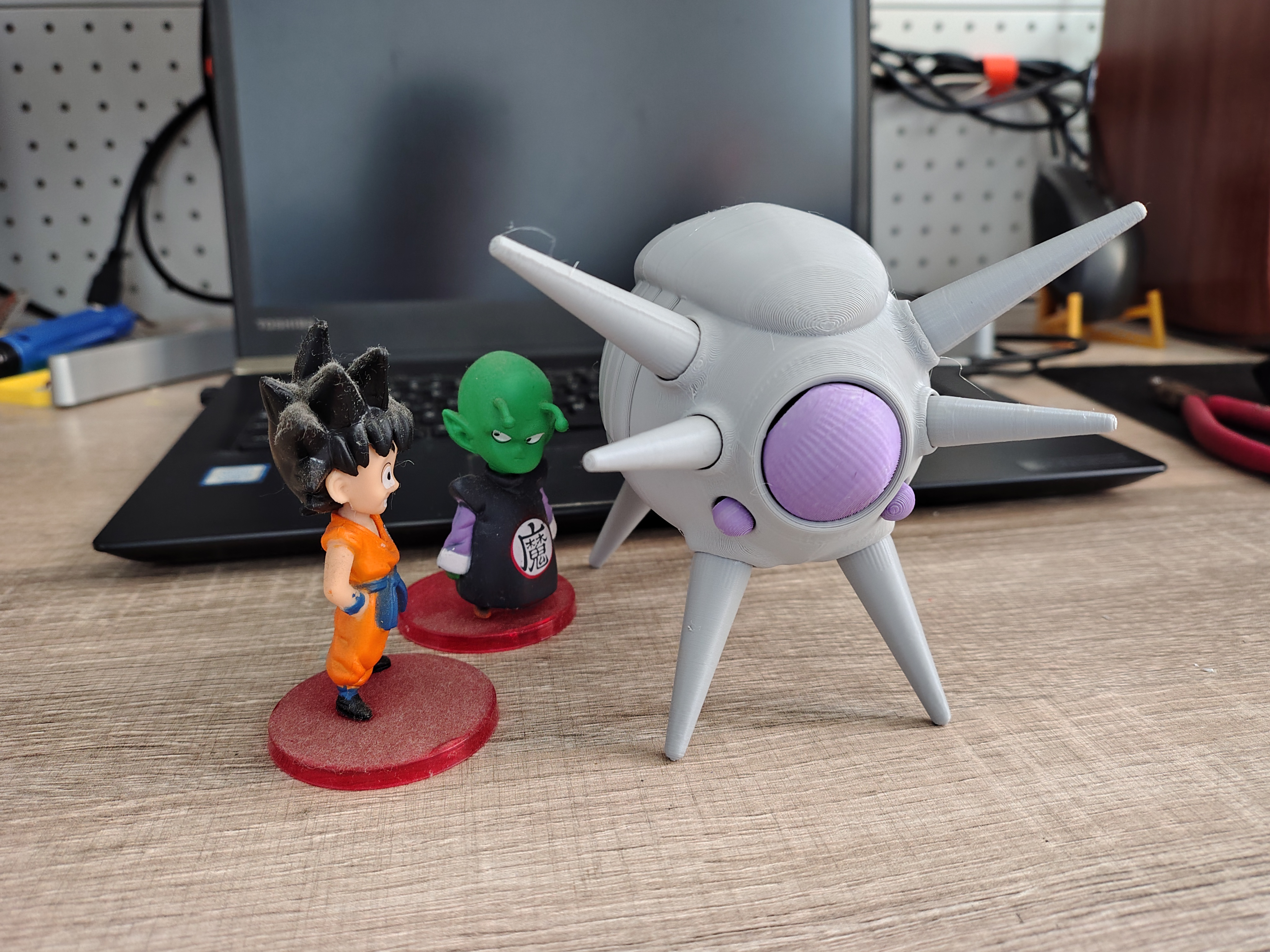 3Dプリント ドラゴンボールナメック星宇宙船 - 無料3Dモデル -MakerWorld