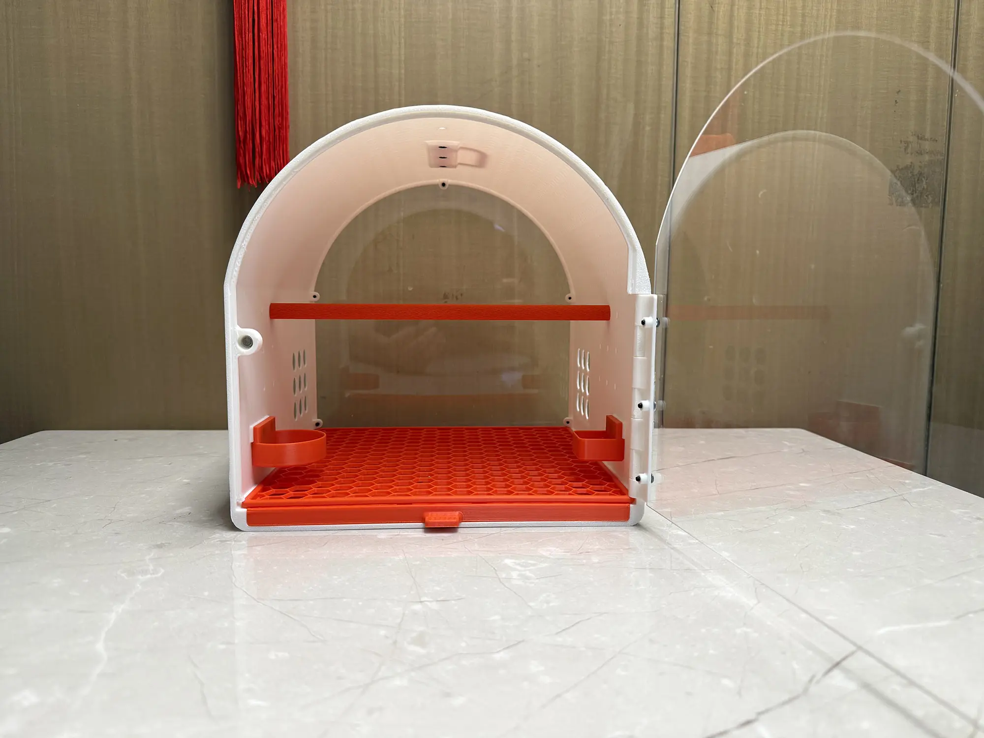 Miniatura 2 do modelo 3D 便携鹦鹉笼 鸟笼