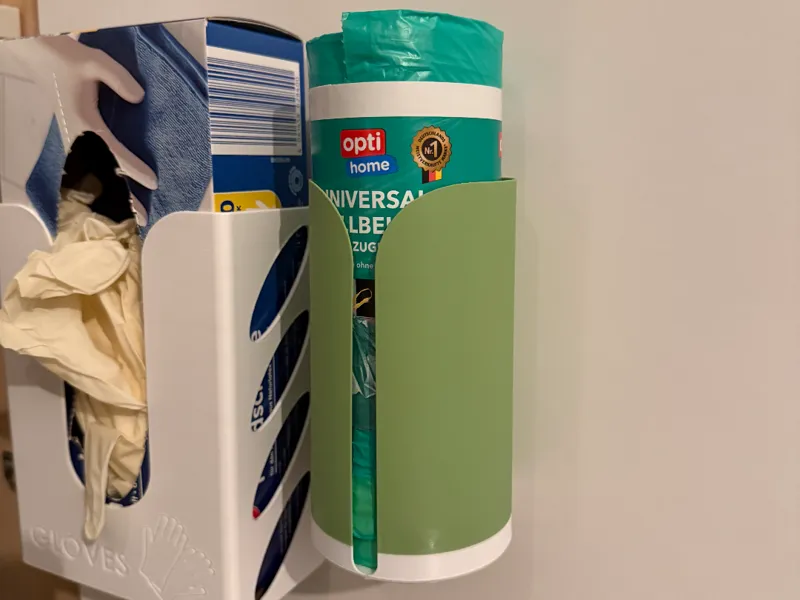 Müllbeutelrollen-Halter / Trash Bag Roll Holder
