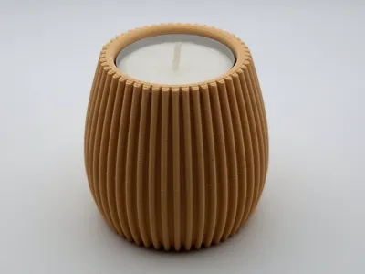 long riffle tealight holder
