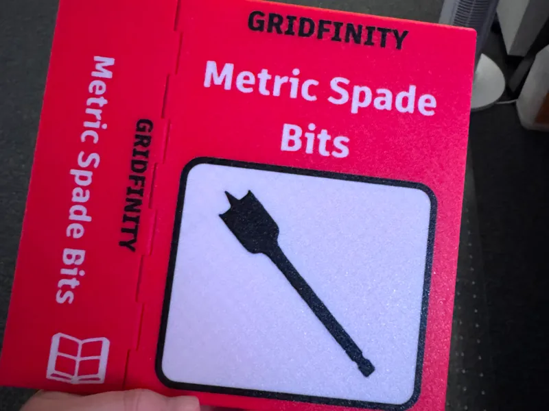 Bookfinity Spade Bits