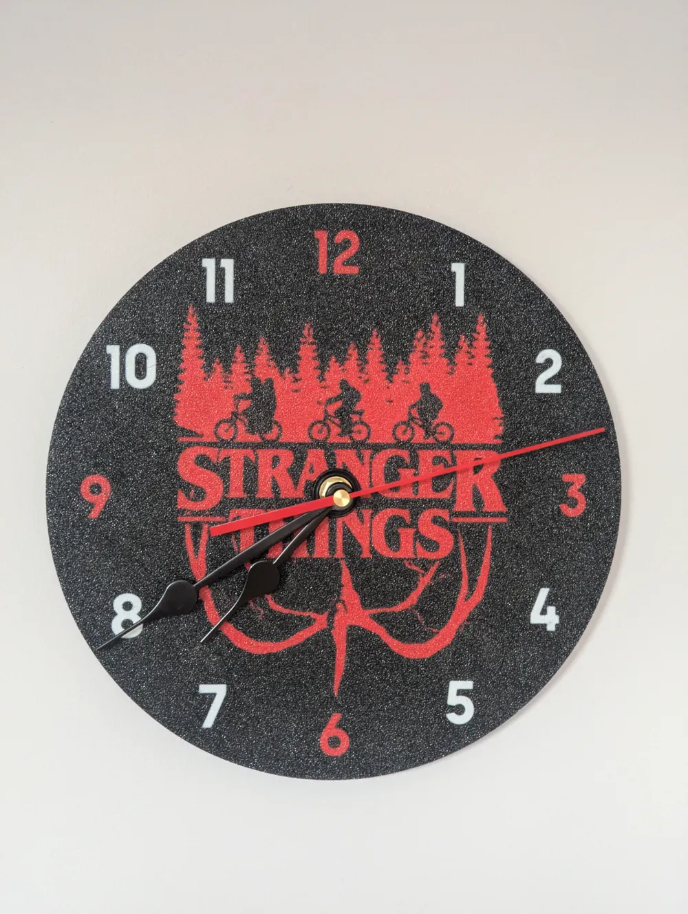 Stranger Things Clock - Free 3D Print Model - MakerWorld