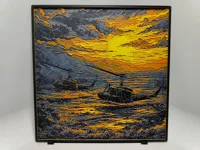 Size 180x180 A1 Mini - with border