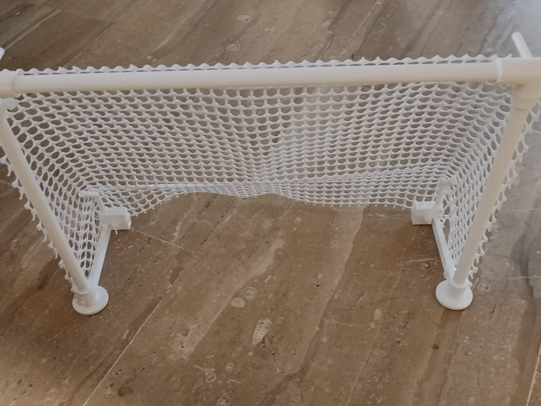 Dismountable Football Goal.