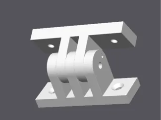 Sturdy lockable Hinge 