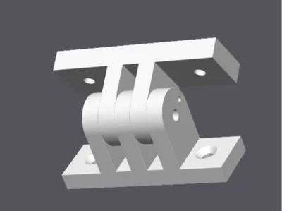 Sturdy lockable Hinge 