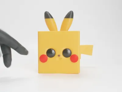 Pixachu Pixel Storage Box & Planter (Gridfinity!)