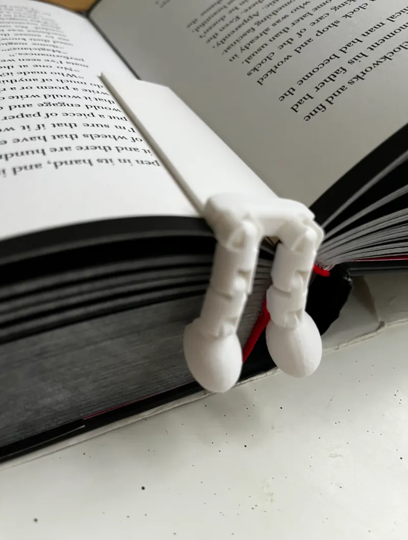 Flat Felix Flexi Legs Bookmark