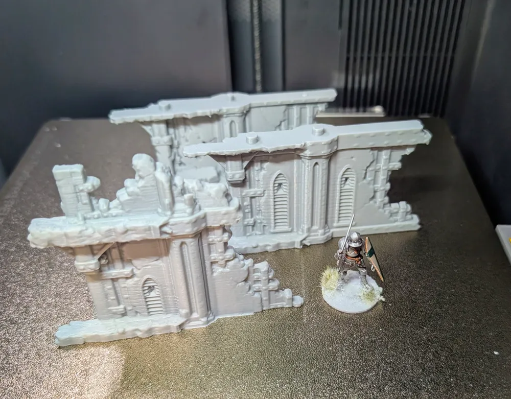 Imperial modular 40K ruin - Tabletop Terrain - Free 3D Print Model ...