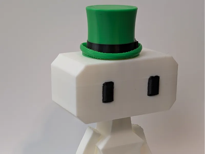 Cubic Castles CC Figure with Green Hat