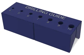 Drilling guide (4-10 mm)
