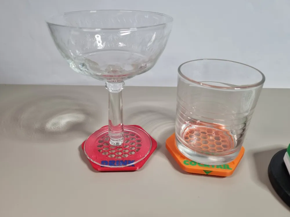 STACKBAR – Modular Lamp & Coasters (Custom Bambu) - Free 3D Print Model ...