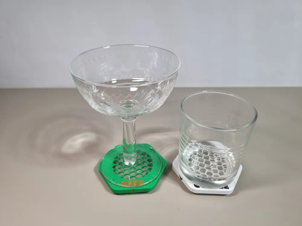 STACKBAR – Modular Lamp & Coasters (Custom Bambu) - Free 3D Print Model ...