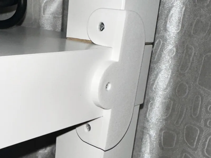 Support for 2 stacked IKEA Lack 55x55