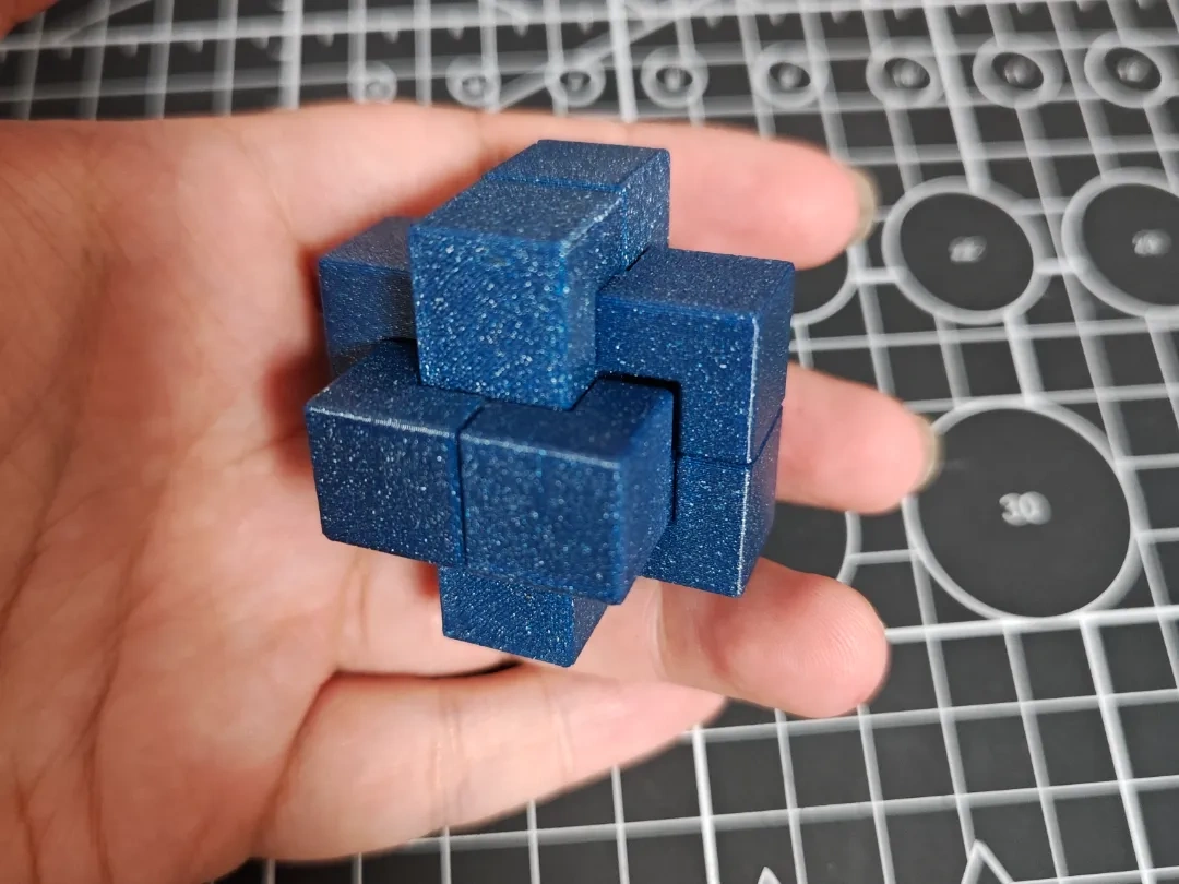 Miniatura 1 do modelo 3D 高难度鲁班锁