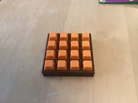0.2mm layer, 2 walls, 15% infill