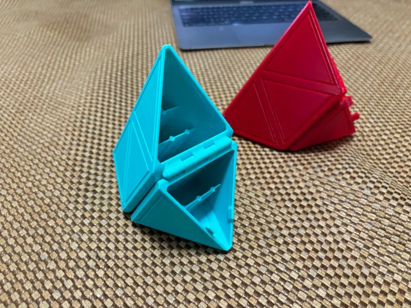 Triangle pen storage box 三角形 笔收纳盒