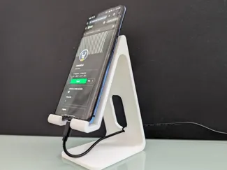 Minimalistic phone stand