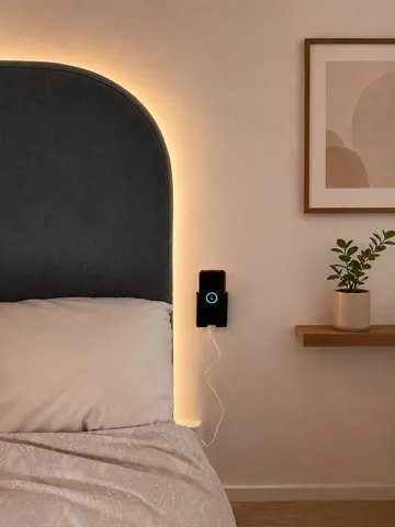 Soporte para celular: Universal Phone holder with space for charger — vista de referencia 3