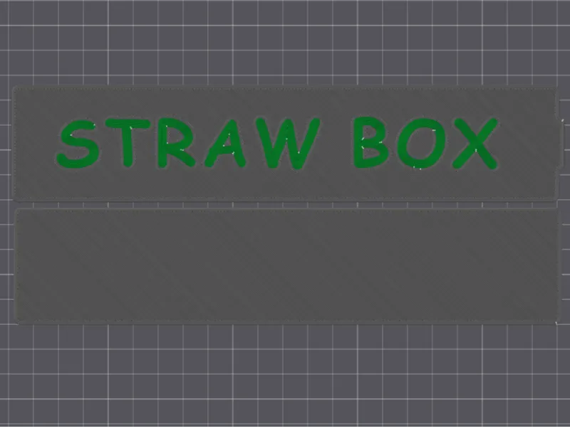 Straw box