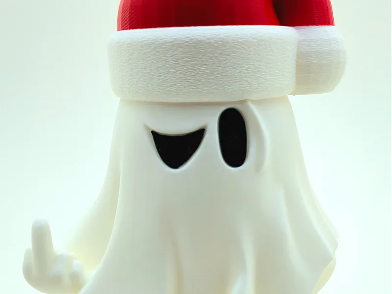 Christmas Ghostly Attitude