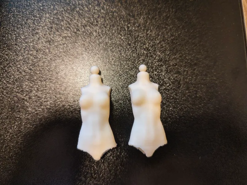 1/12 seamless bare body