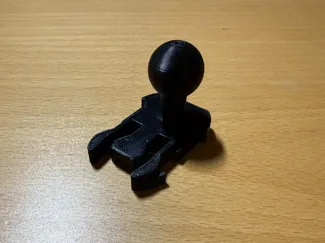 Gopro quick mount with 20mm ball