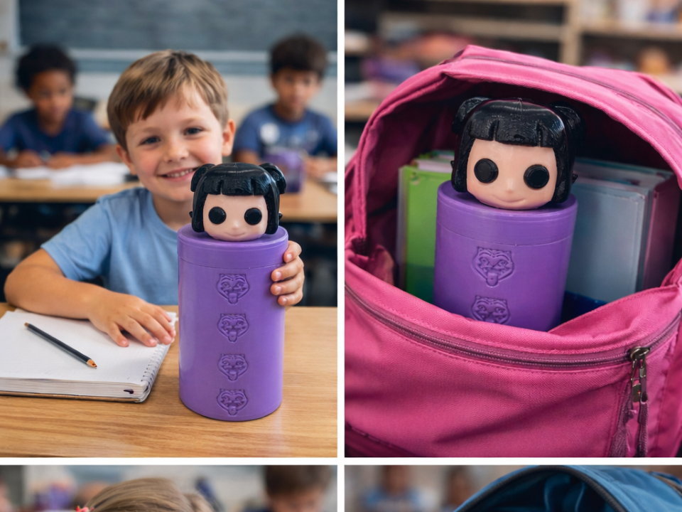 Cartuchera Zoey Kpop warrior Porta Lápices huntrix