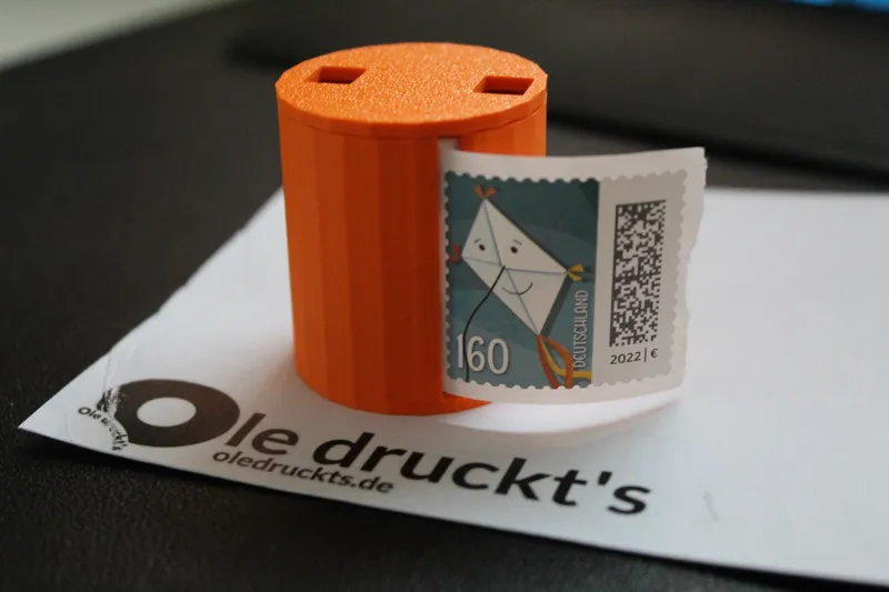 Postage Stamp Holder 38mm / Briefmarken Halterung Abroller