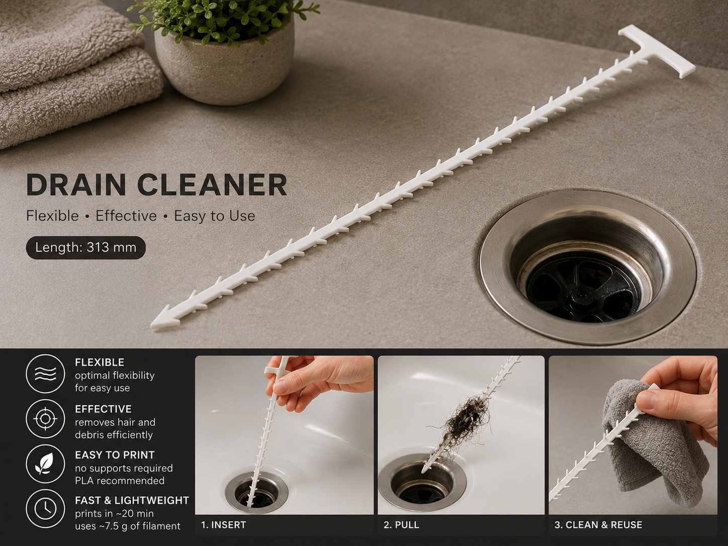 Drain Cleaner | Snake