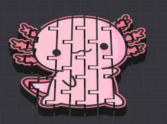 Cute Axolotl Fidget