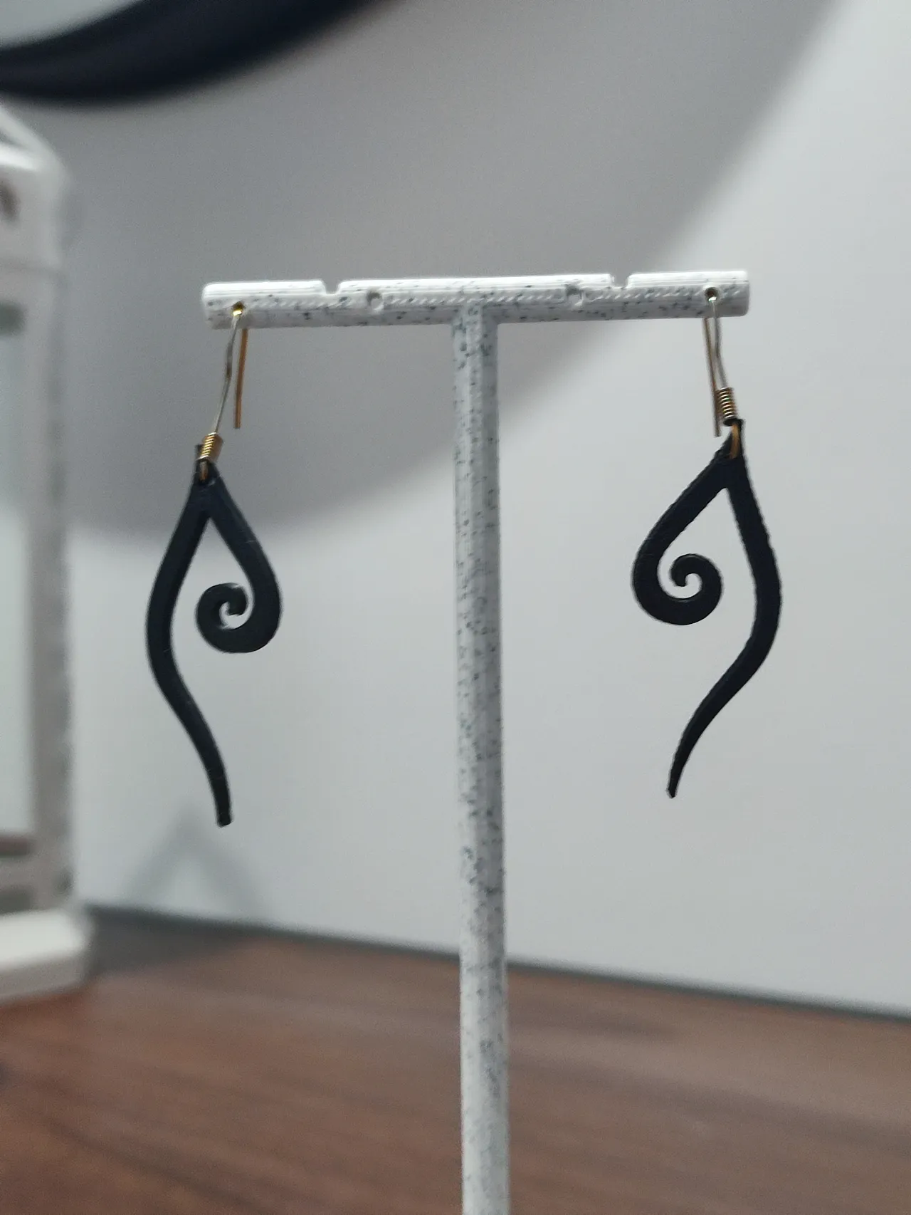 Aretes Llama de Ébano view 2