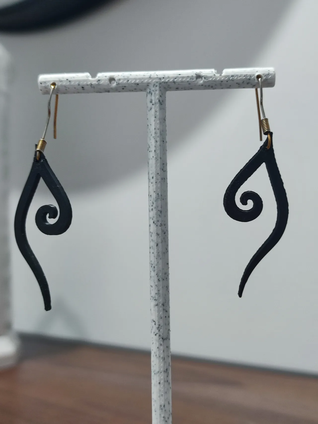 Aretes Llama de Ébano view 3