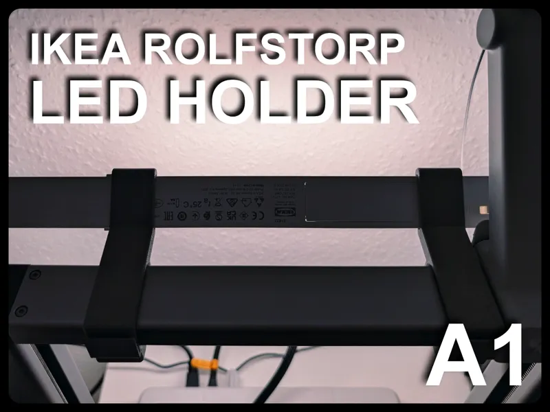 A1 Ikea ROLFSTORP led holder