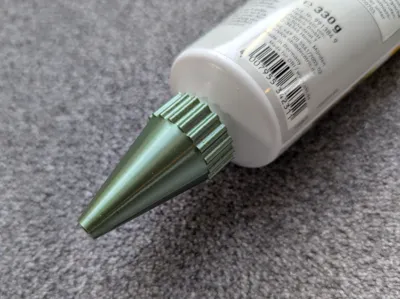 Nozzle and Cap for Repair Spackle (OBI)
