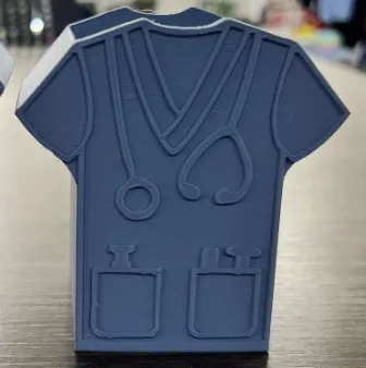 Doctor Nurse Male Scrubs Pen Holder