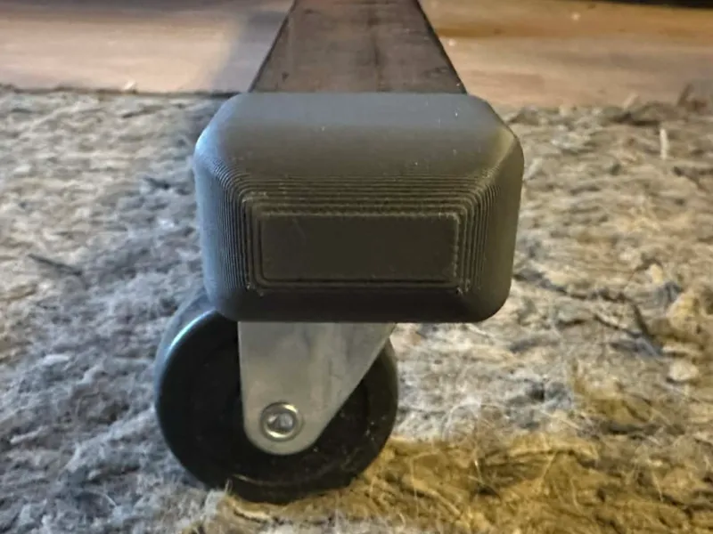 Rectangular Tube End Cap 35x20mm