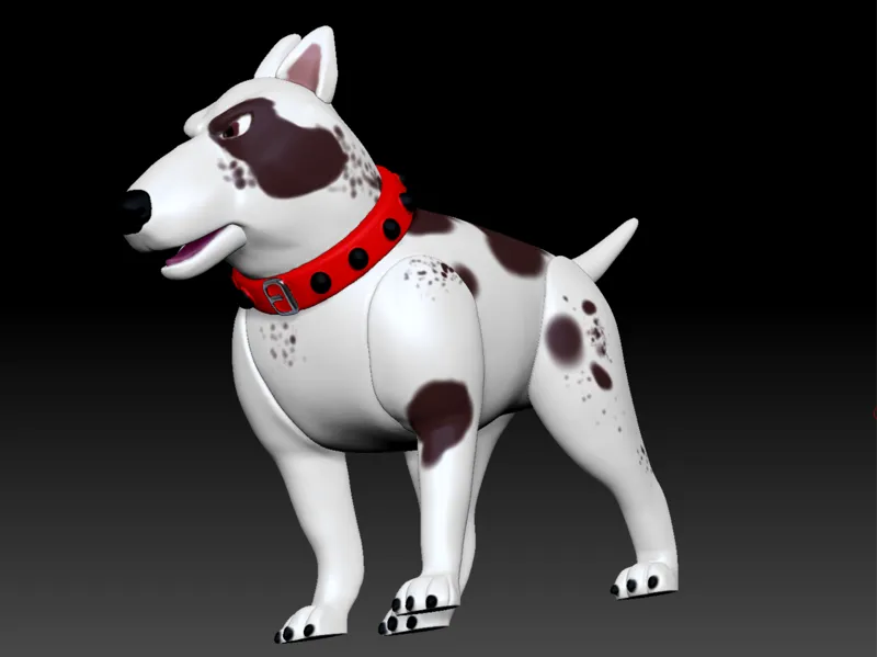 Scud perro de Sid Toy story fan art