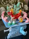Dragon Boat/Waves/Splash Board Multicolor Version