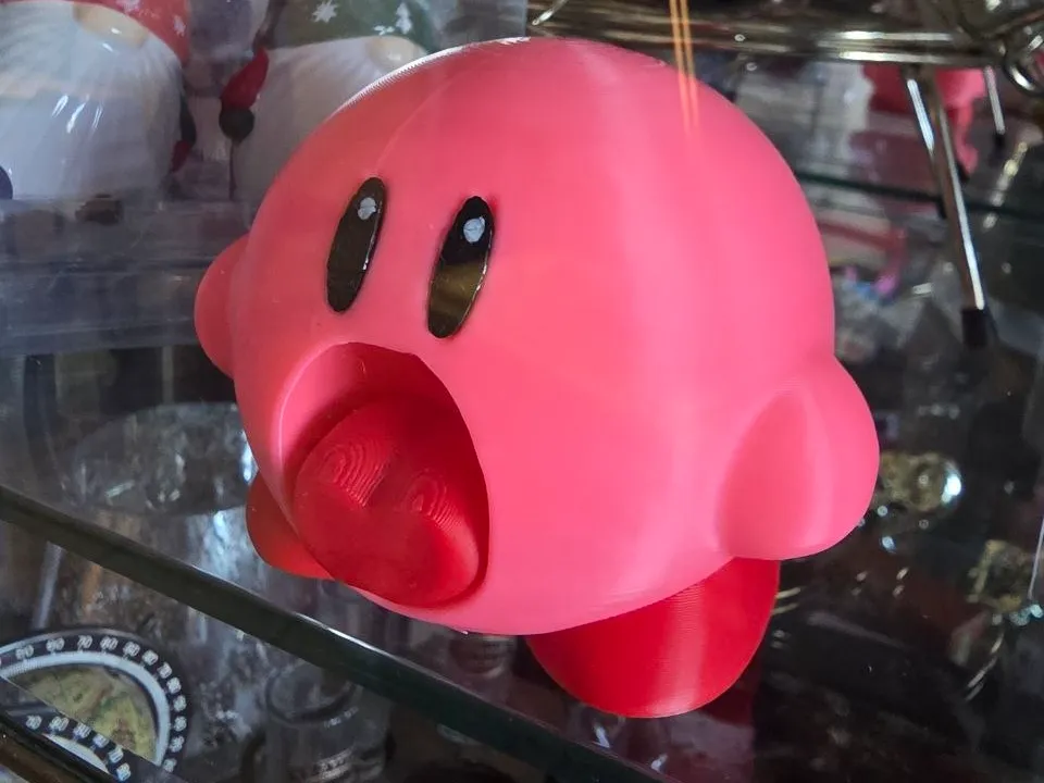 Modelo para impresión 3D: kirby window. Referencia del modelo original.
