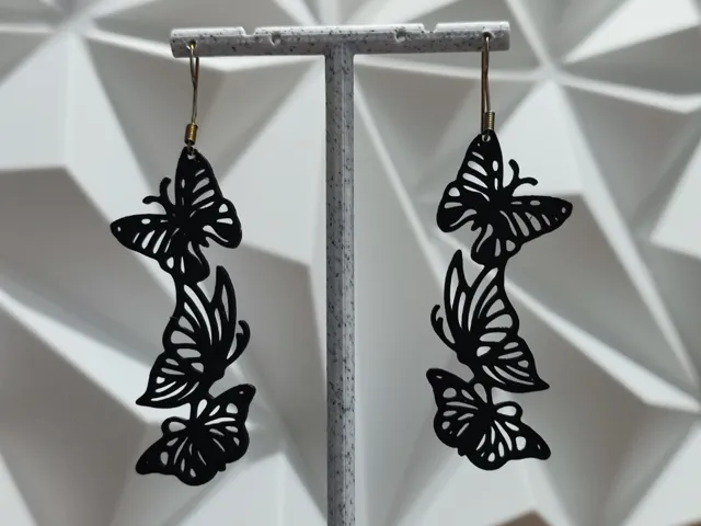 Aretes Efecto Mariposa