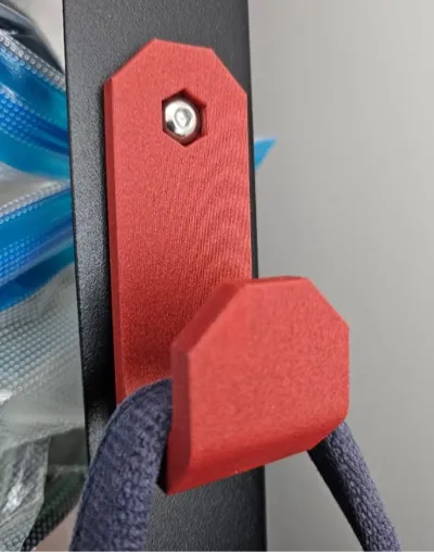 Hooks for IKEA H Bror shelves