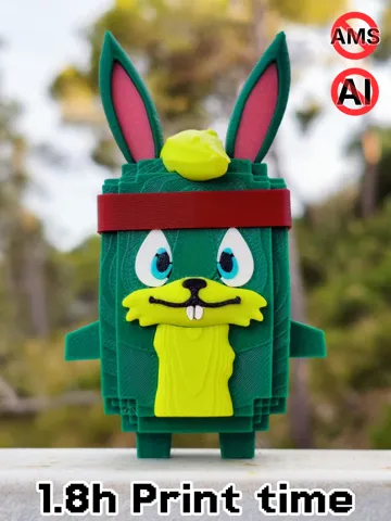 Accesorio para impresora 3D: Jackrabbit Sprite (Optional AMS) from Fortnite — vista de referencia 2