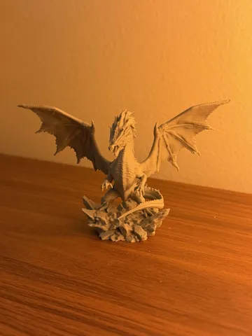 Escenografía en miniatura: White / Old Fatalis - Monster Hunter Diorama #021R — vista de referencia 2
