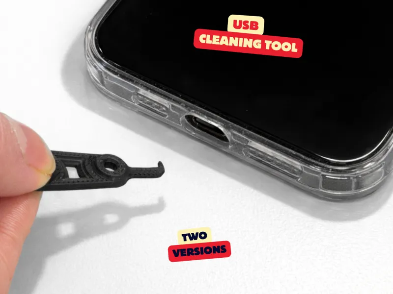 USB CLEANING TOOL - SMARTPHONE CLEANING TOOL 