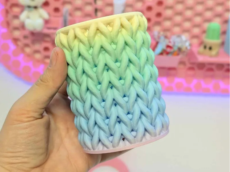 Knit Texture 355ml Can Cozy